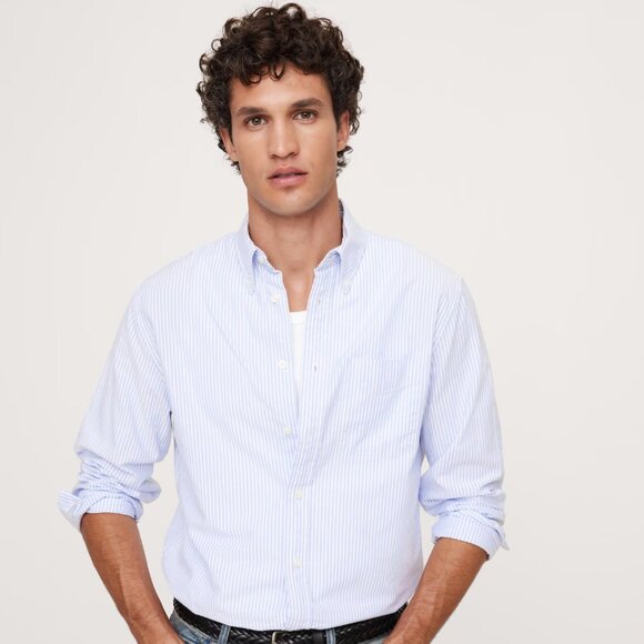 BANANA REPUBLIC Mens Shirt Size 15 15 1/2 Medium - Picture 1 of 5